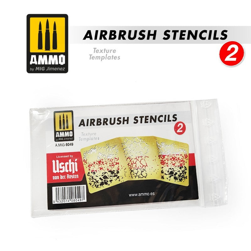 Ammo by MIG - Accessories - Airbrush Stencils 2
