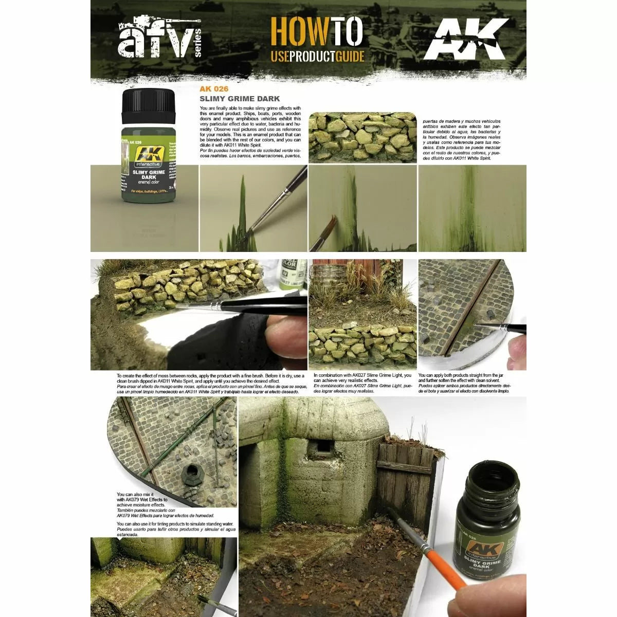 AK Interactive Weathering Product - Slimy Grime Dark - Good Games