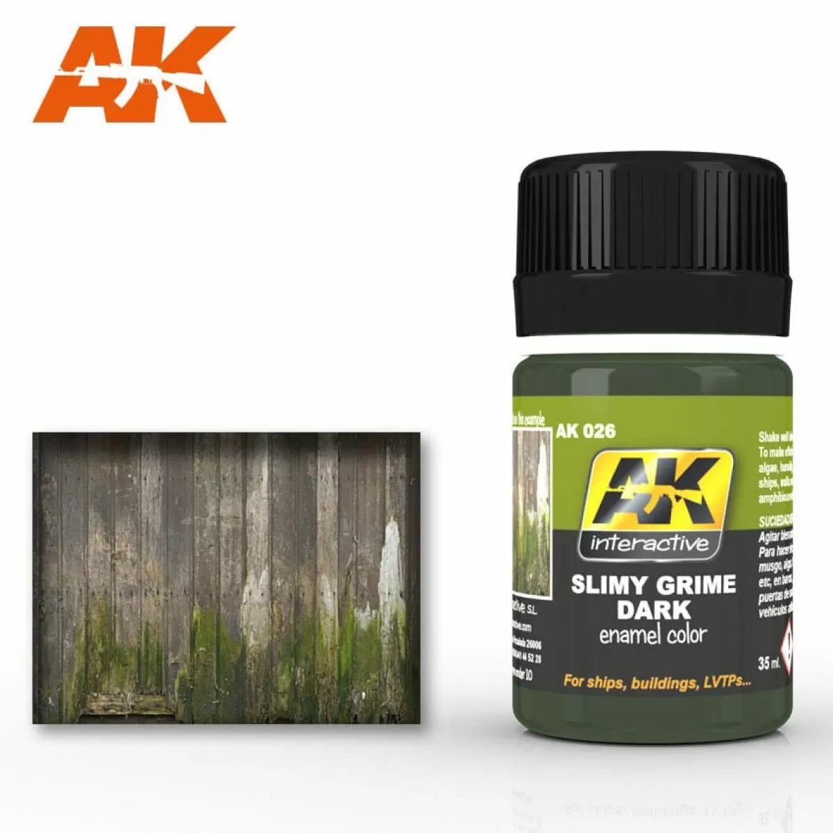 AK Interactive Weathering Product - Slimy Grime Dark