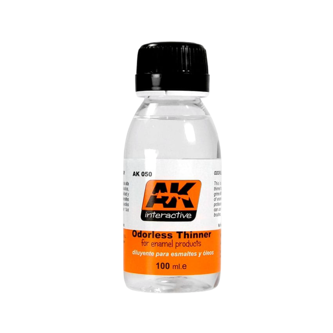 AK Interactive Odorless Enamel Thinner 100 ml - Good Games