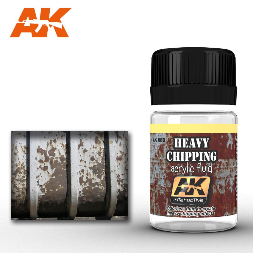 AK Interactive Weathering Products - Heavy Effects Acrylic Fluid 35ml - Good Games