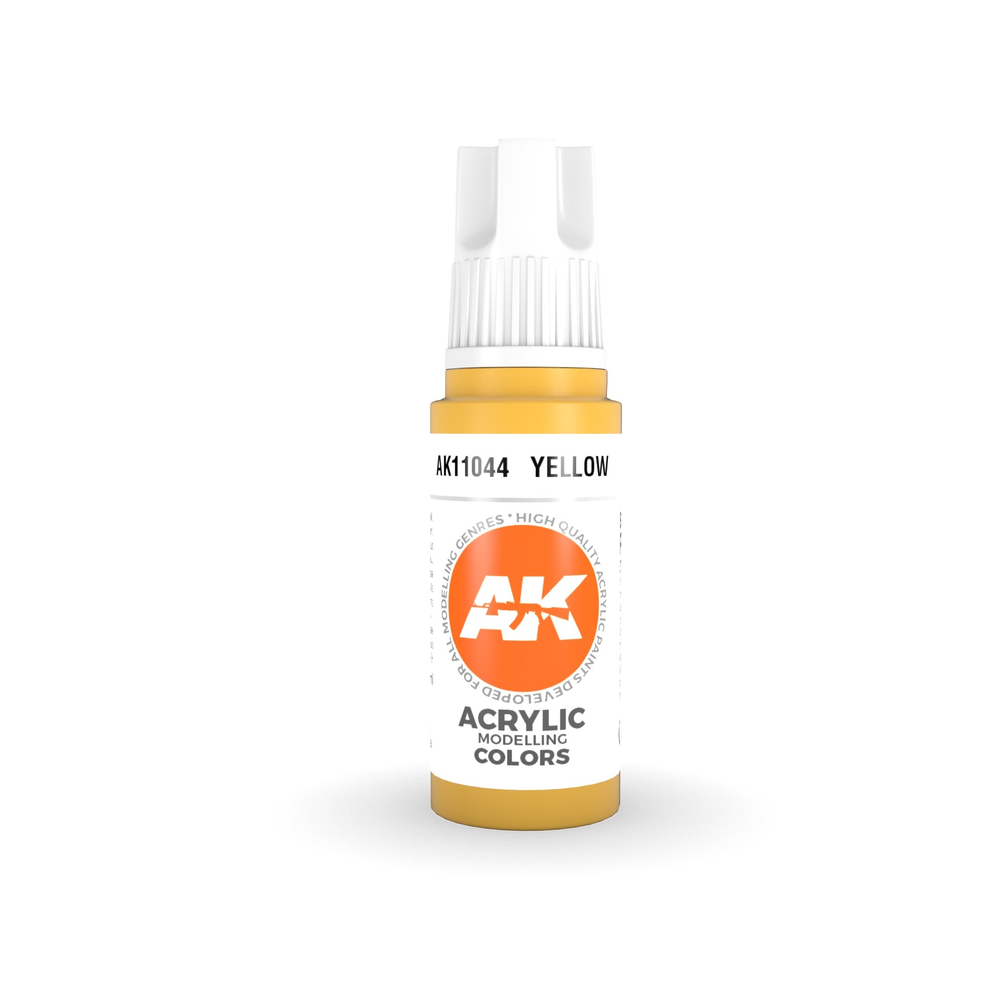 AK Interactive 3 Gen Acrylic Modeling Colour 17ml - Yellow - Good Games