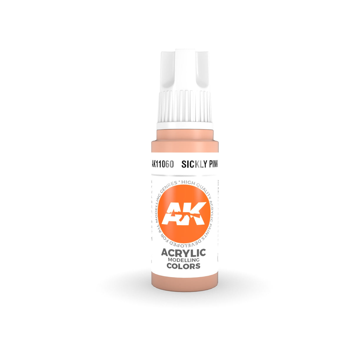 AK Interactive 3 Gen Acrylic Modeling Colour 17ml - Sickly Pink - Good Games