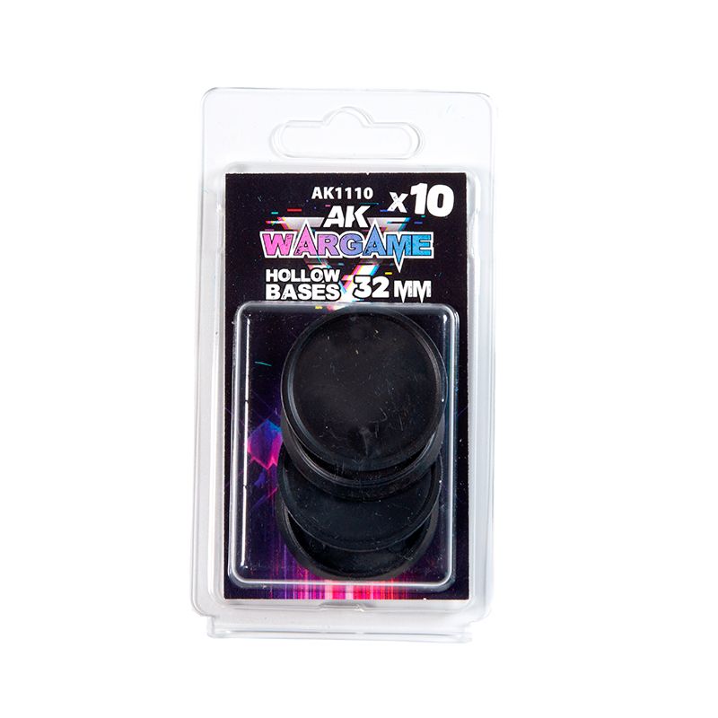 AK Interactive - Wargame Accesories - Hollow Base 32mm - Good Games