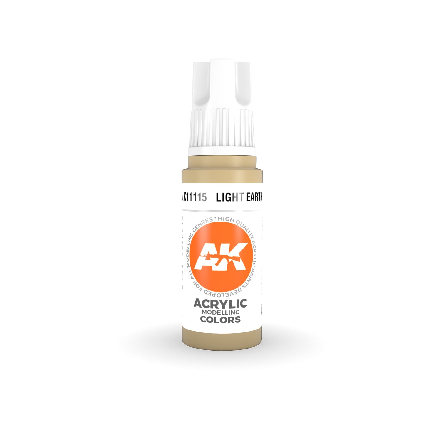 AK Interactive 3 Gen Acrylic Modeling Colour 17ml - Light Earth - Good Games