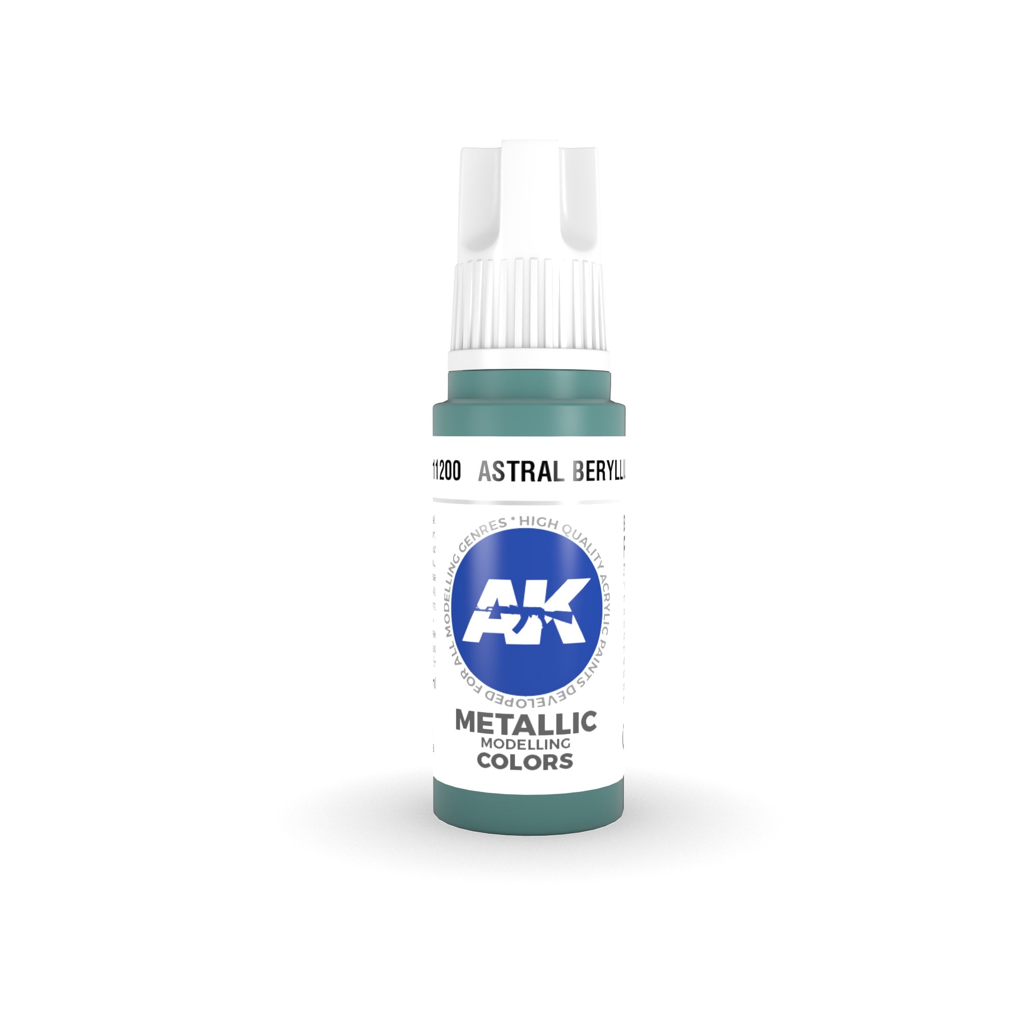 AK Interactive 3 Gen Acrylic Paint 17ml - Astral Beryllium - Good Games
