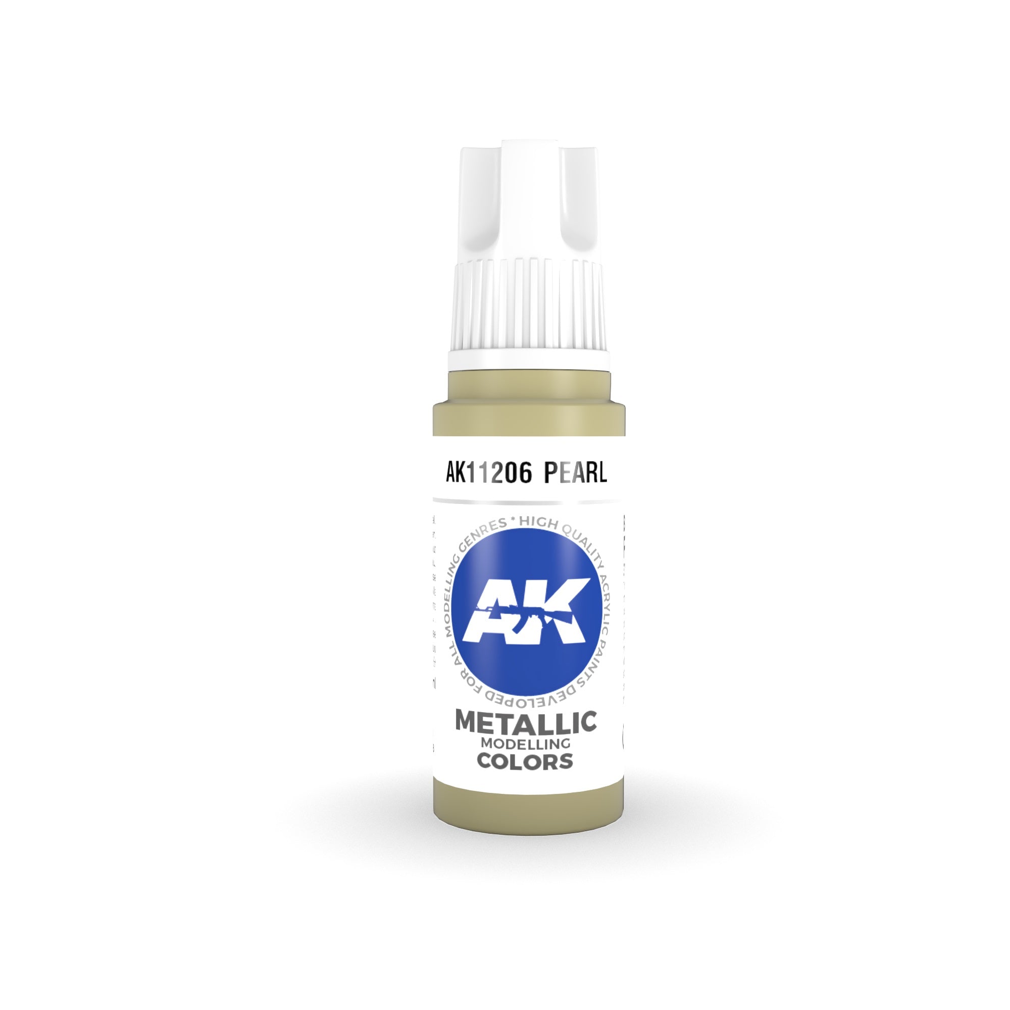 AK Interactive 3 Gen Acrylic Model Paints 17ml - Pearl - Good Games