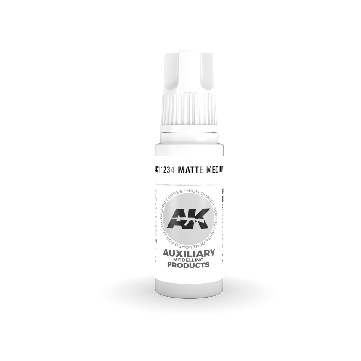 AK Interactive 3 Gen Acrylic Modeling Colour 17ml - Matte Medium - Good Games