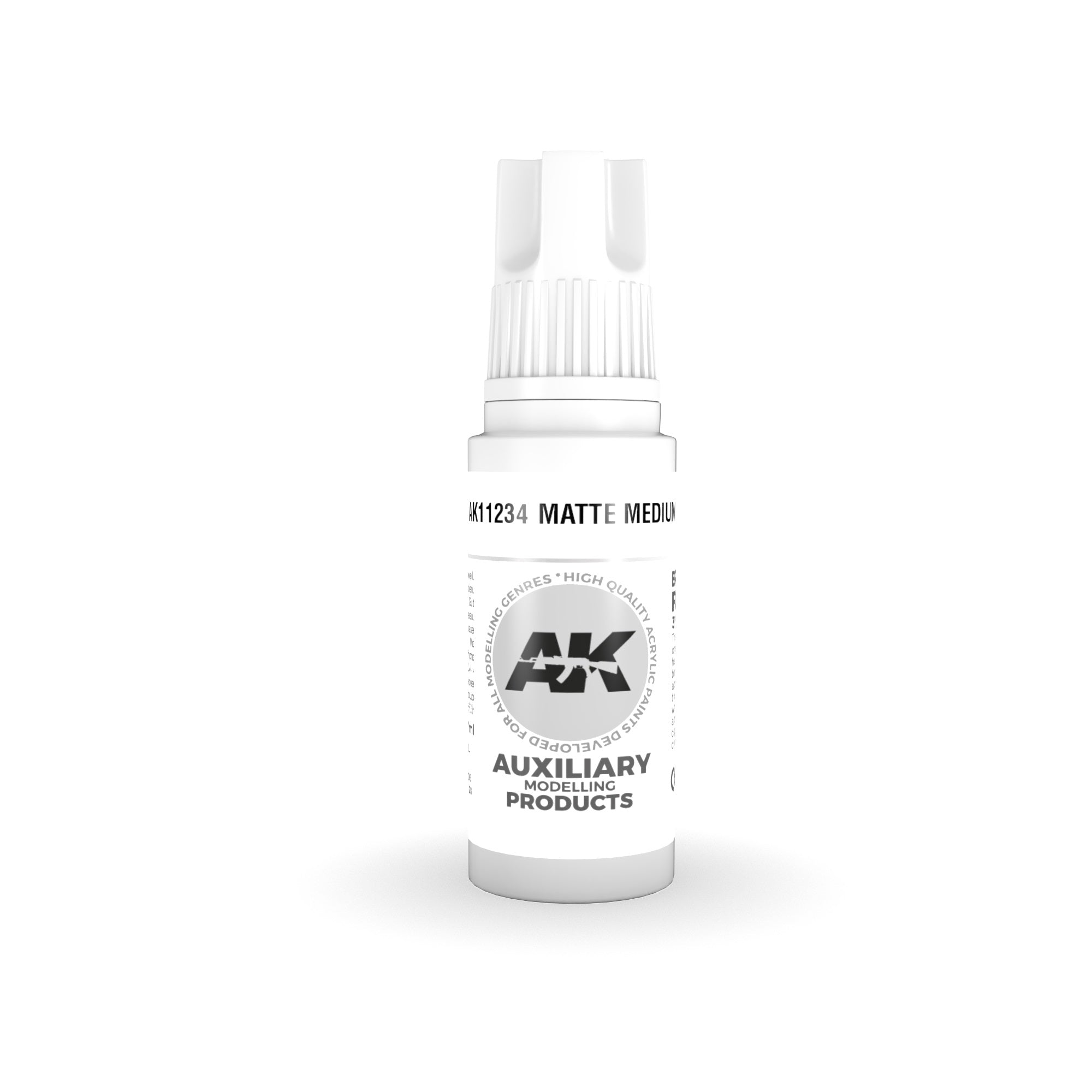 AK Interactive 3 Gen Acrylic Modeling Colour 17ml - Matte Medium - Good Games