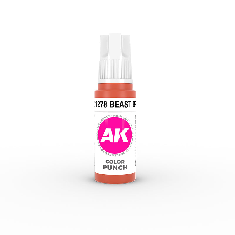 AK Interactive Colour Punch 17ml - Beast Brown - Good Games