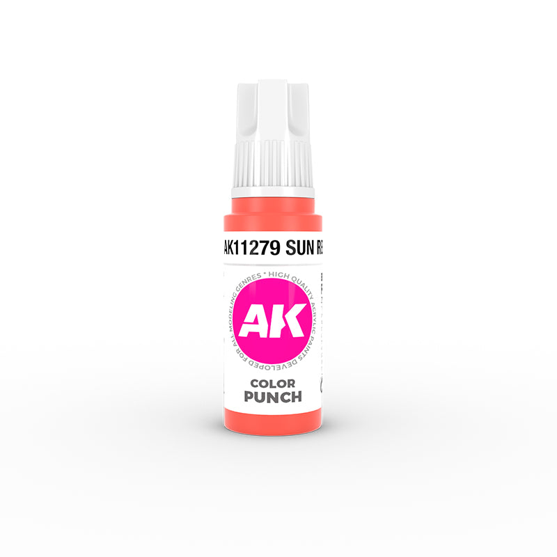 AK Interactive Colour Punch 17ml - Sun Red - Good Games