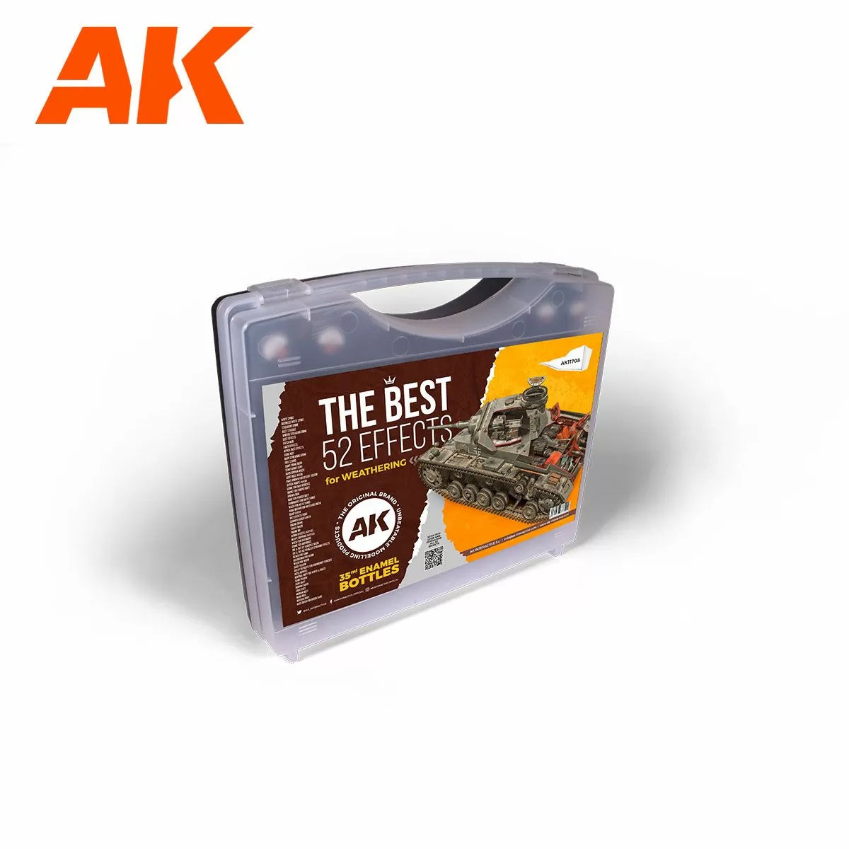 AK Interactive 3Gen Acrylics - Briefcase 52 Enamel Colours - Good Games