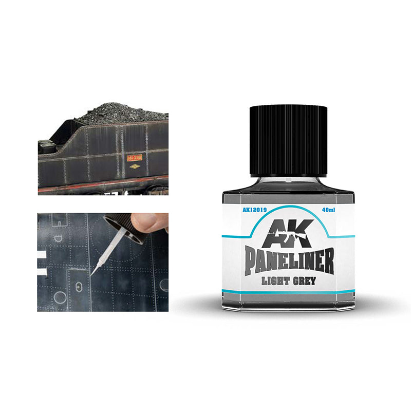 Ak Interactive - Weathering - Light grey Paneliner - Good Games