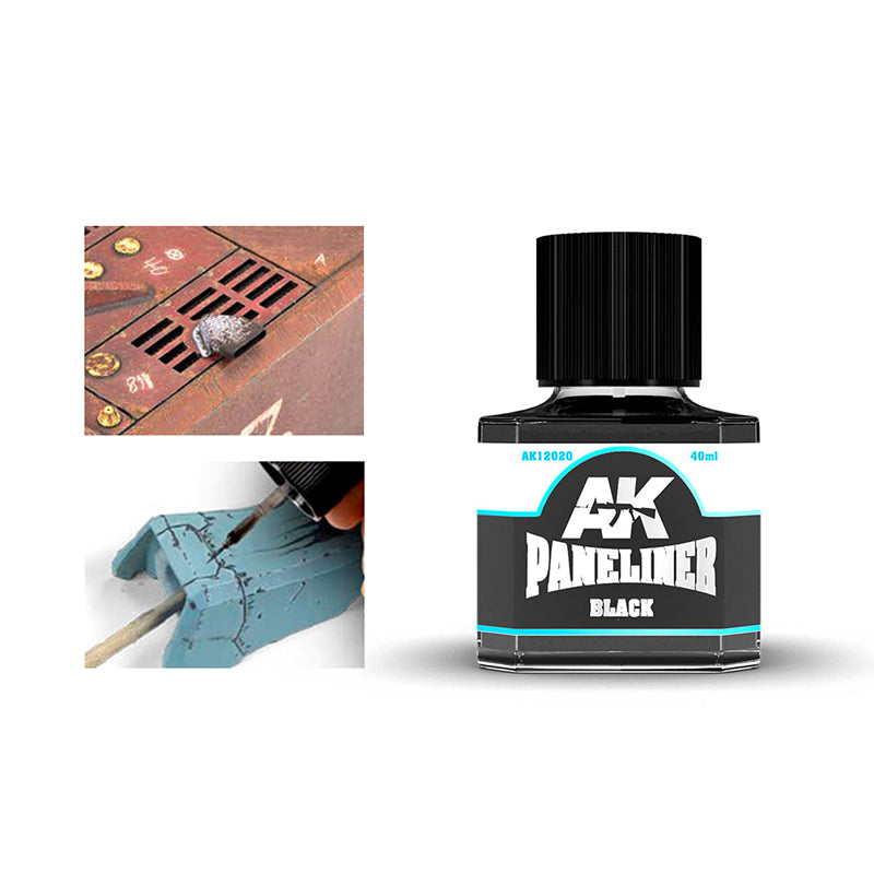 Ak Interactive - Weathering - Black Paneliner - Good Games