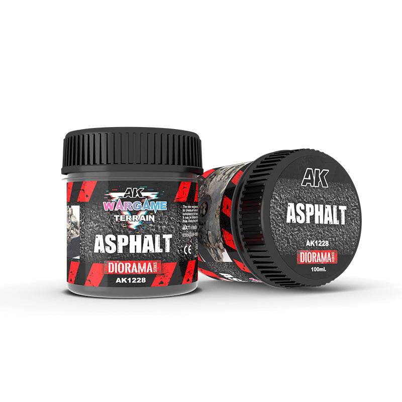 Ak Interactive - Terrains - Asphalt 100 Ml. - Good Games
