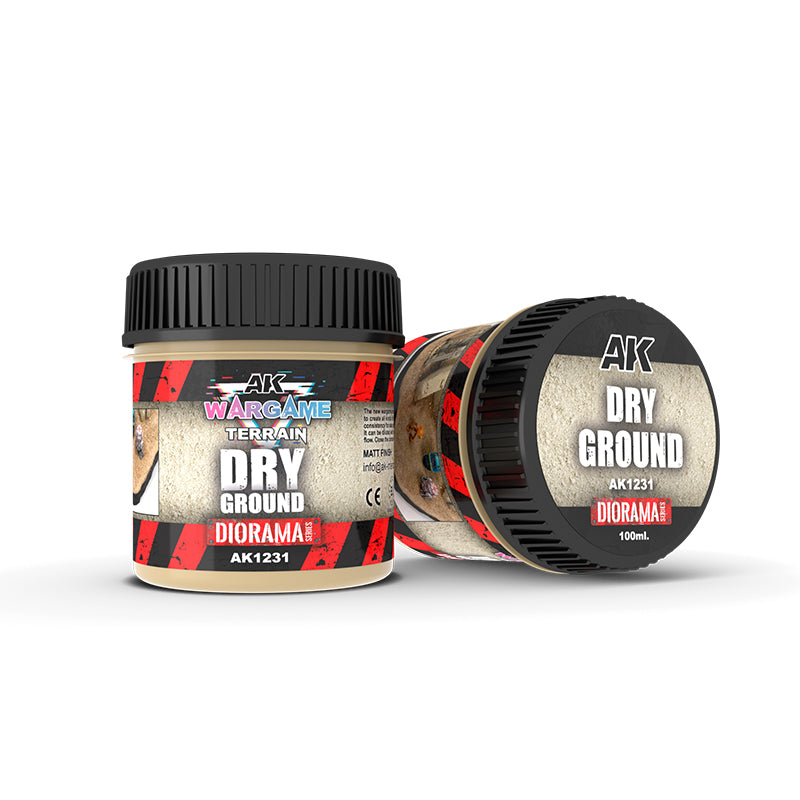 Ak Interactive - Terrains - Dry Ground 100 Ml. - Good Games