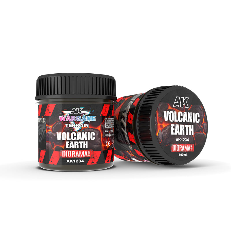 Ak Interactive - Terrains - Volcanic Earth 100 Ml. - Good Games
