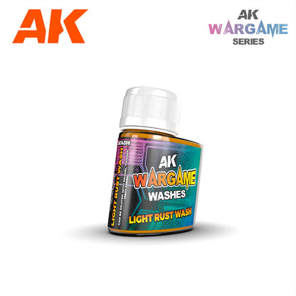 AK Interactive Wargame Series Wash 35ml - Light Rust Wash - Good Games