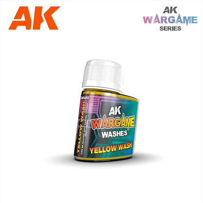 AK Interactive Wargame Series Washes 35ml - Yellow Wash - Good Games
