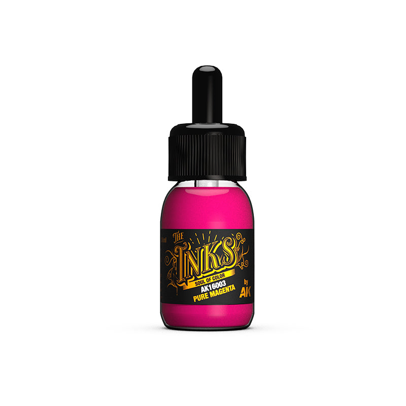 AK Interactive - The Inks - Pure Magenta 30ml - Good Games