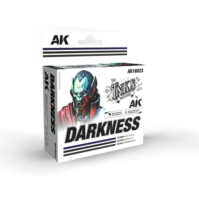 AK Interactive - The Inks - Darkness Set - Good Games