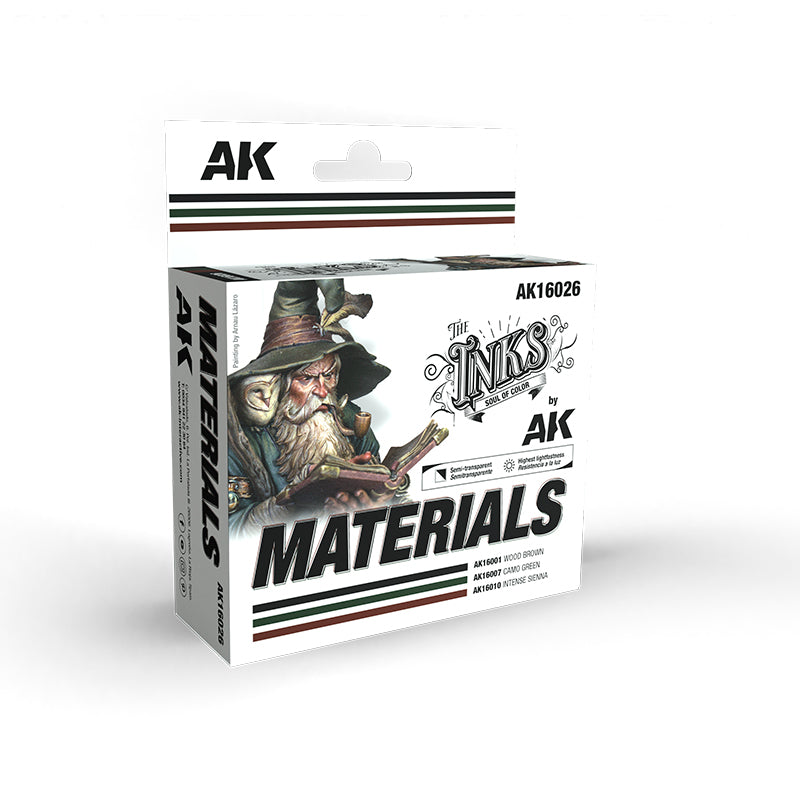 AK Interactive - The Inks - Materials Set - Good Games