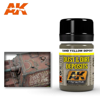 AK Interactive Sand Yellow Deposit 35ml - Good Games