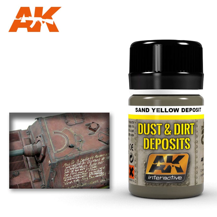 AK Interactive Sand Yellow Deposit 35ml - Good Games