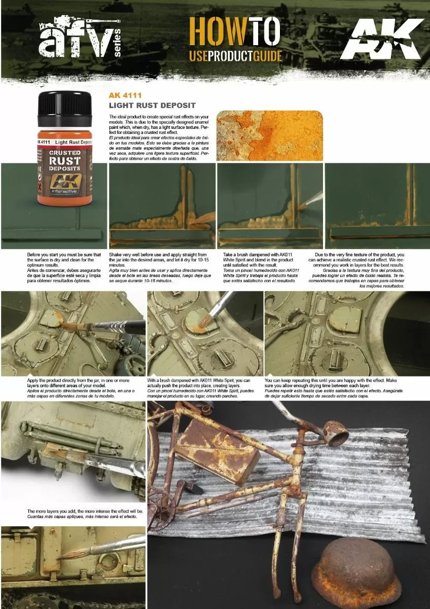 AK Interactive - Crusted Rust Deposits - Light Rust Enamel - Good Games