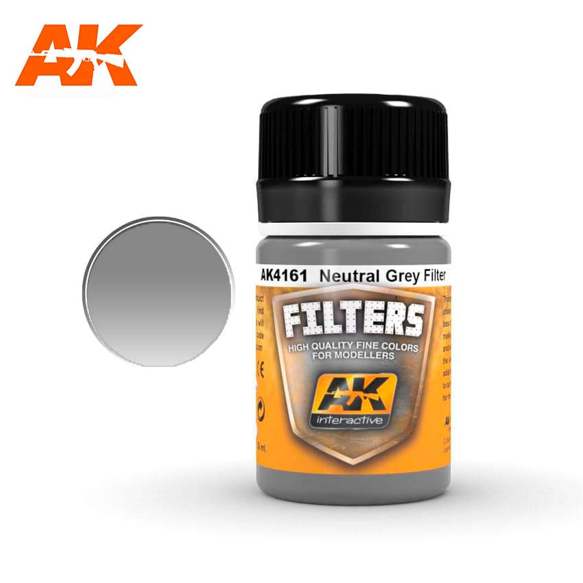 AK Interactive Filter 35ml - Neutral Grey - Good Games