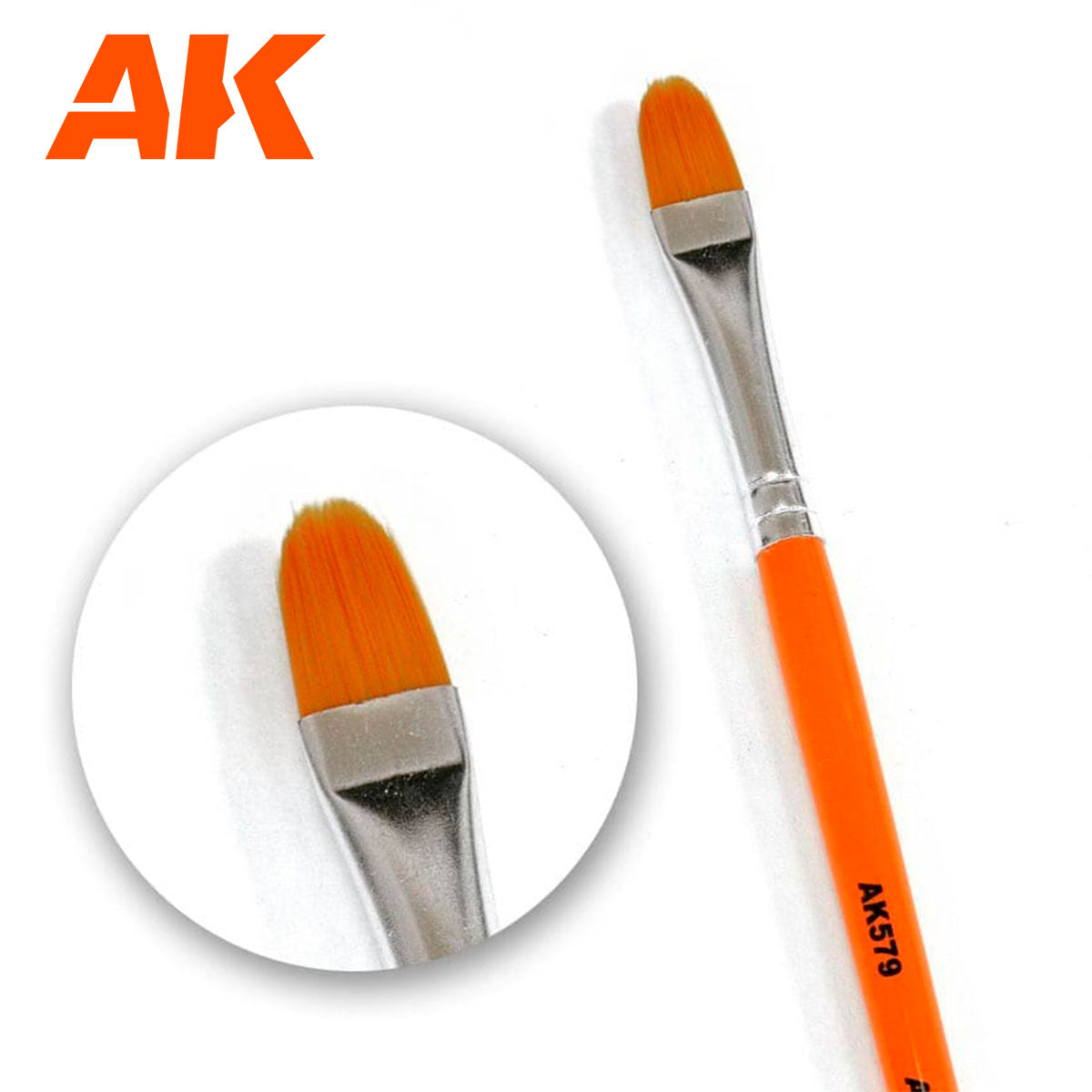 Ak Interactive Rounded Weathering Brush - Good Games