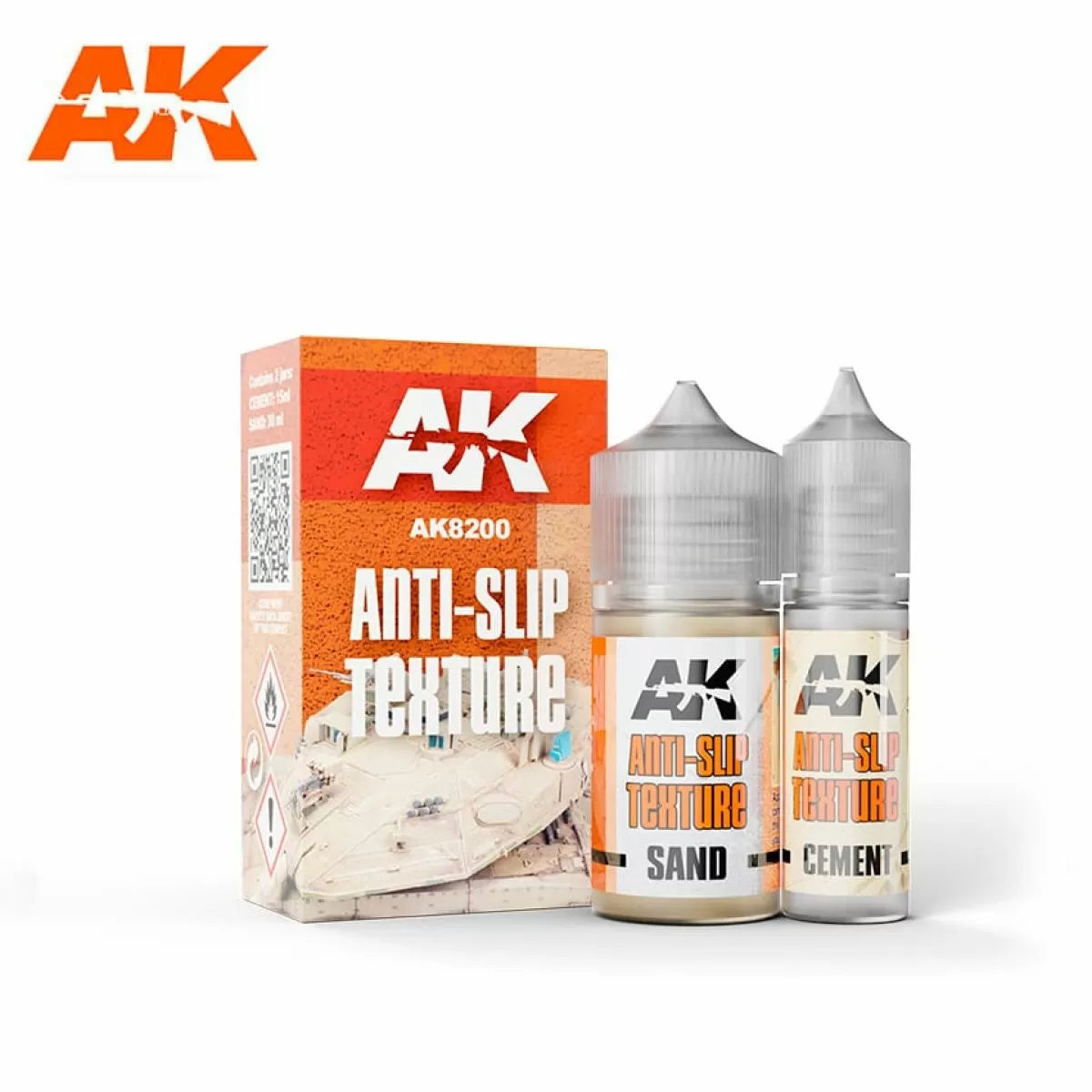 AK Interactive -: Anti Slip Texture paint - Good Games