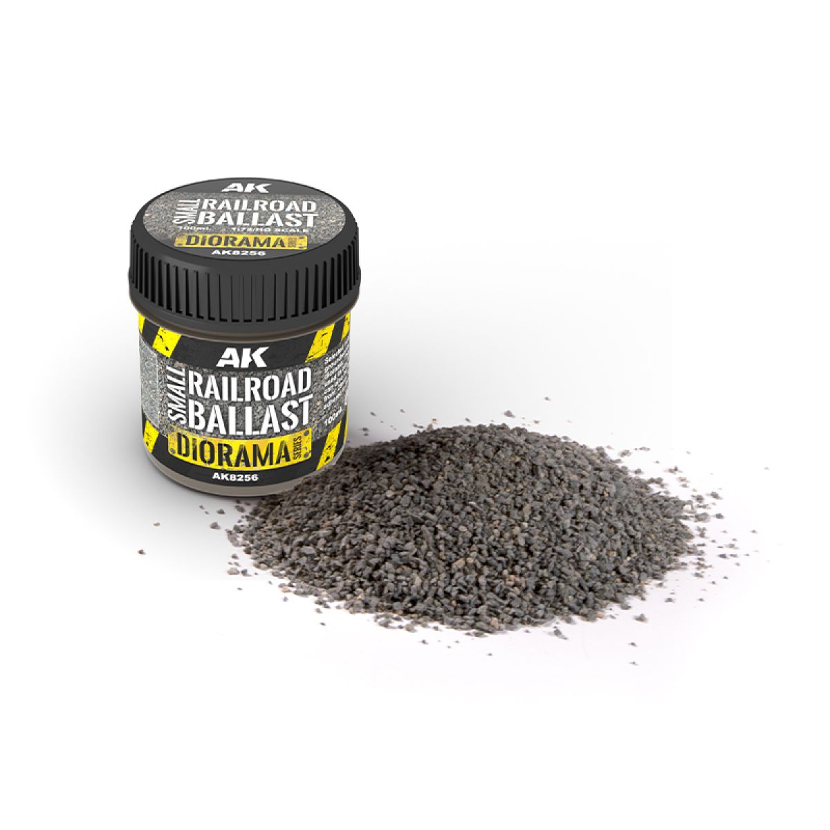 AK Interactive Dioramas - Terrains - Small Railroad Ballast 1/72 - Good Games