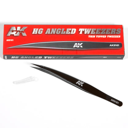 Ak Interactive HG Angled 01 (Thin Tipped) Tweezers - Good Games