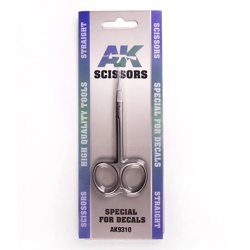 Ak Interactive (Special Decals and Paper) Straight Tip Scissors - Good Games