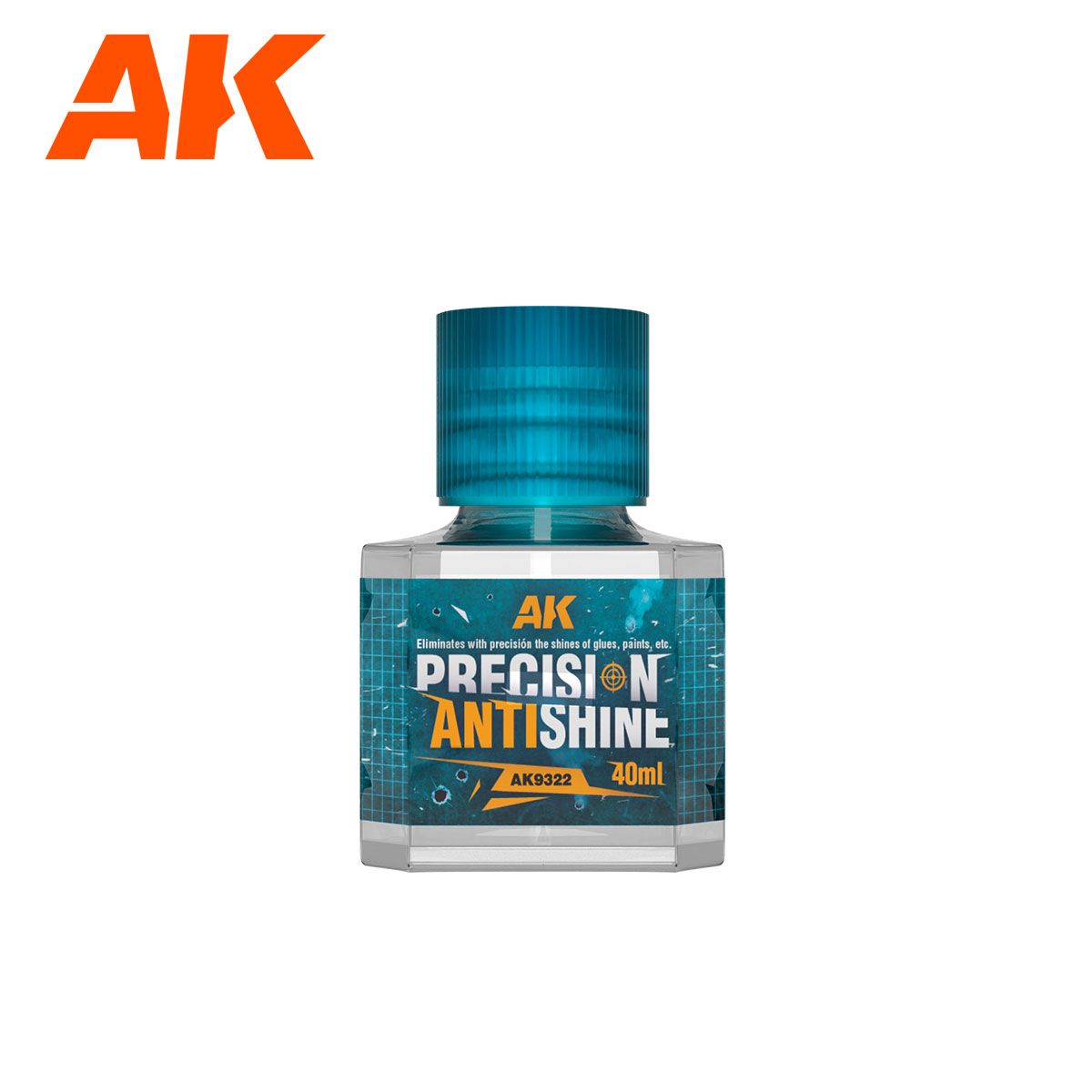 Ak Interactive Auxillaries Precision Antishine 40ml - Good Games