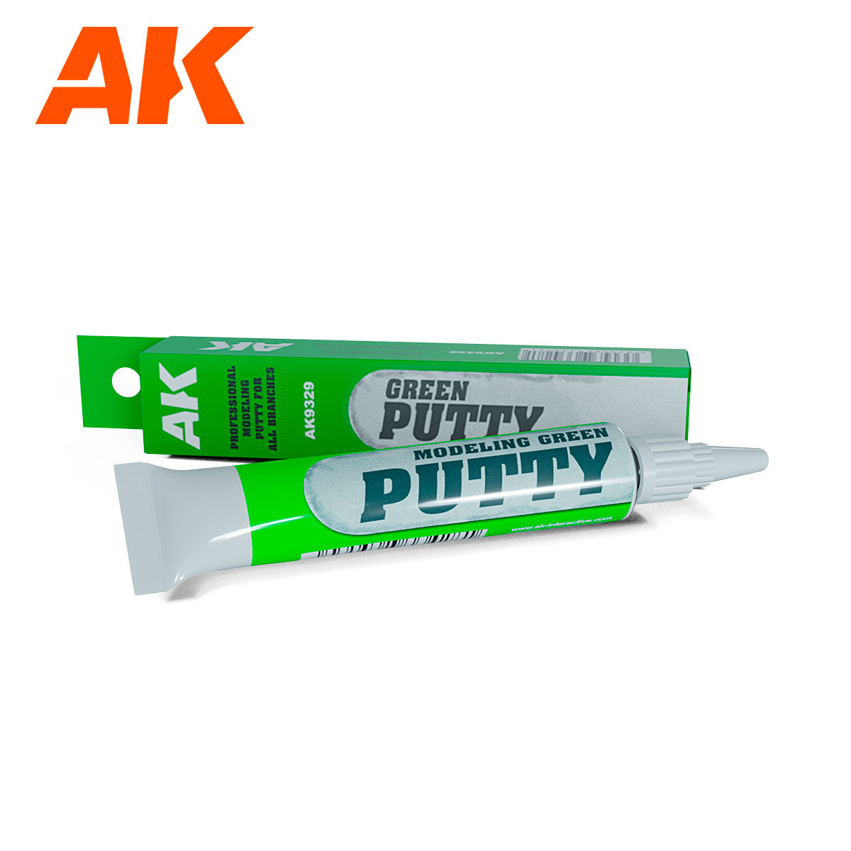 AK Interactive - Modelling Green Putty - High Quality - Good Games