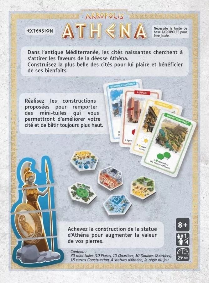 Akropolis Athena Expansion - Preorder - Good Games