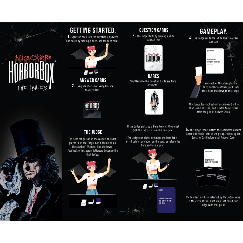 Alice Cooper&#39;s: Card Game - HorrorBox Expansion Pack - Good Games