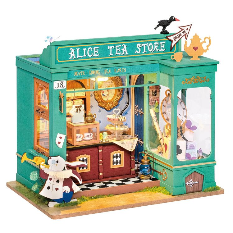 Diy Mini House Alices Tea Store