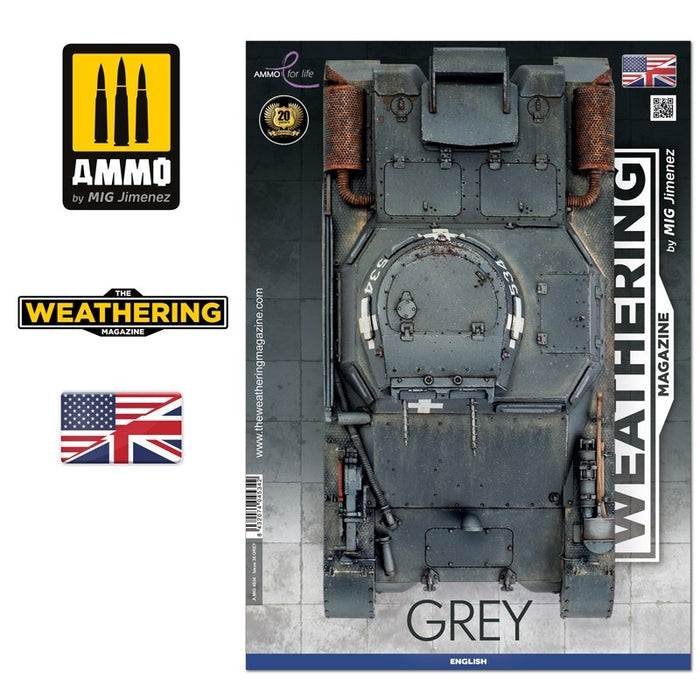 Ammo by MIG - Book - The Weathering Magazine 35 – Grey (Preorder) - Good Games