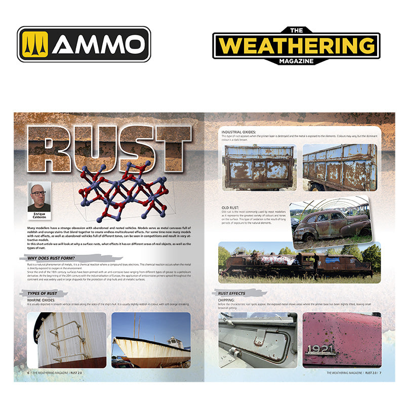 Ammo by MIG - Book - The Weathering Magazine 38 - Rust 2.0 (English) (Preorder) - Good Games