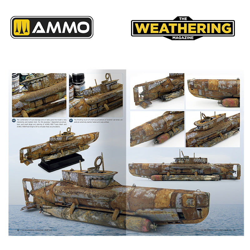 Ammo by MIG - Book - The Weathering Magazine 38 - Rust 2.0 (English) (Preorder) - Good Games