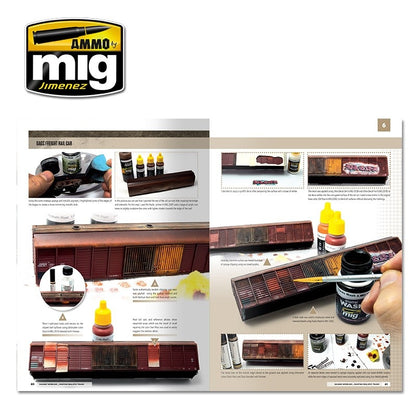 Ammo by MIG - Book - Modelling School – Railway Modeling: Painting Realistic Trains - Good Games