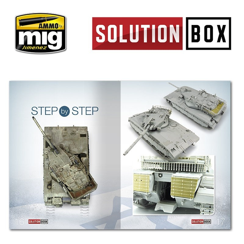 Ammo by MIG - Book - How To Paint Idf Vehicles Solution Book 03 - Good Games