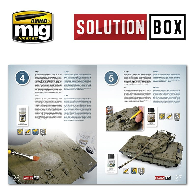 Ammo by MIG - Book - How To Paint Idf Vehicles Solution Book 03 - Good Games