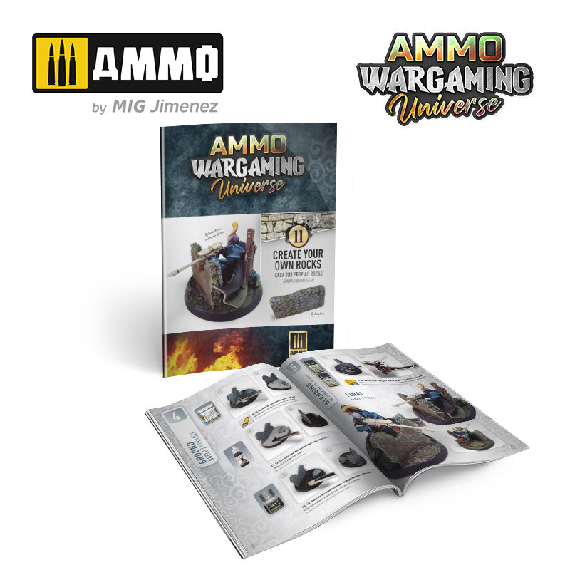 Ammo by MIG - Book - Ammo Wargaming Universe Book 11 – Create Your Own Rocks - Good Games