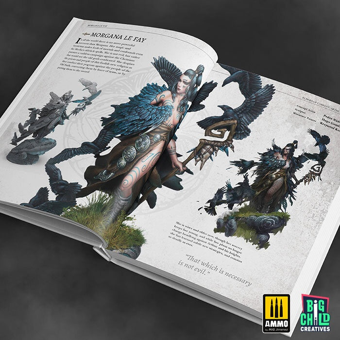 Ammo by MIG - Book - Echoes Of Camelot Artbook And Painting Guide English (Preorder) - Good Games