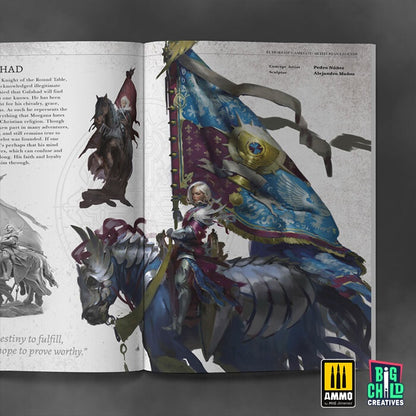 Ammo by MIG - Book - Echoes Of Camelot Artbook And Painting Guide English (Preorder) - Good Games