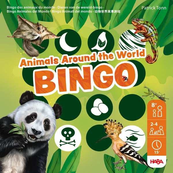 Animals Around the World Bingo (Preorder)